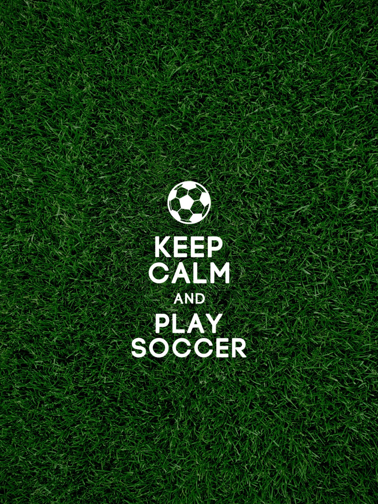 Keep Calm and Play Soccer Cool Desktop & Mobile Backgrounds